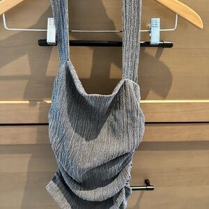 Zara Crepe Halter Top